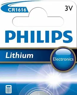 Jednorázové baterie Baterie lithiová 3V Philips CR1616