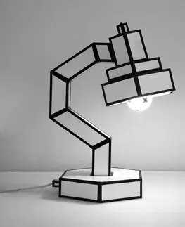 Stolní lampy SELETTI LED stolní lampa Cut & Paste recyklovaný karton