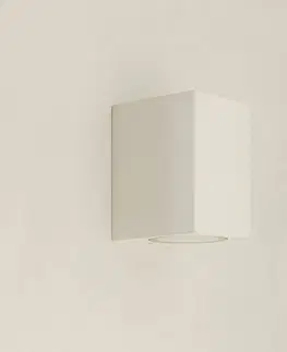 Venkovní nástěnná svítidla PRIOS Prios Tetje venkovní nástěnné bílá hranaté 10 cm