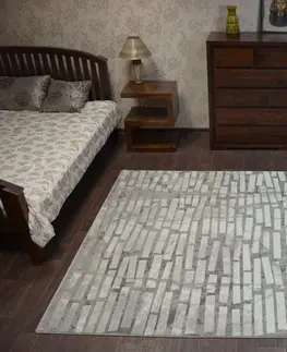 Koberce a koberečky Dywany Lusczow Kusový koberec AKRYLOVÝ PATARA 0244 Krémový/L.Beige, velikost 80x150