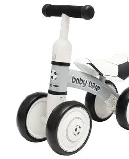 Dětská vozítka a příslušenství Baby Mix Dětské odrážedlo Bike, černo-bílá