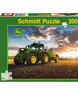 Puzzle Schmidt Puzzle Traktor John Deere 6150R, 200 dílků