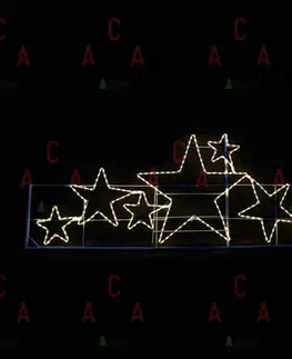 Venkovní dekorace ACA Lighting Vánoční LED venkovní hvězdy teplá bílá X082641215