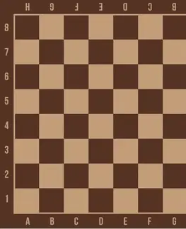 Sport Šachy pro děti nálepka na stůl 54 x 54 cm