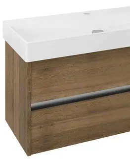 Koupelnový nábytek SAPHO NIRONA umyvadlová skříňka 95x51,5x43 cm, dub Sherwood NR100-1515