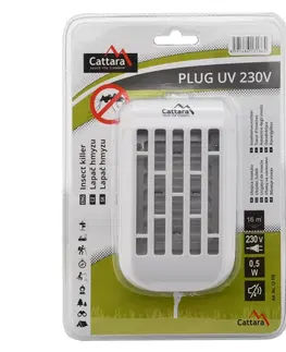 Lapače a odpuzovače Cattara Lapač hmyzu LED UV Plug, 230 V