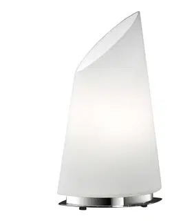 Stolní lampy BANKAMP Skleněná stolní lampa BANKAMP Sail, výška 33 cm