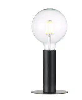 Lampy na noční stolek NORDLUX stolní lampa Dean 1x60W E27 černá 46605003
