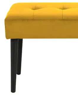 Stoličky Actona Lavice Glory žlutá