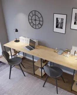 Kancelářské a psací stoly Psací stůl TASARIM dub