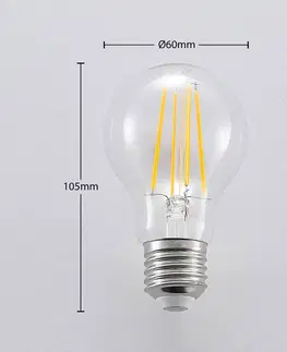 Stmívatelné LED žárovky Arcchio LED žárovka E27 A60 6,5W 2.700K čirá 3 st.