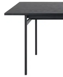 Jídelní stoly Actona Jídelní stůl Angus černý