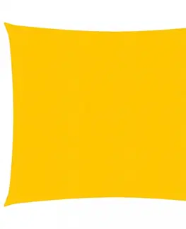 Stínící textilie Stínící plachta obdélníková HDPE 2,5 x 3 m Dekorhome Žlutá