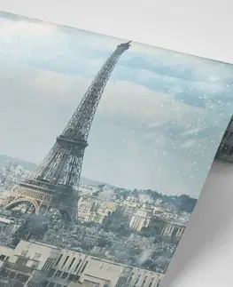Samolepící tapety Samolepící fototapeta zimní Paříž