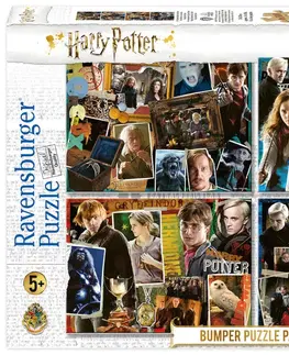 Hračky puzzle RAVENSBURGER - Harry Potter set 4x100 dílků