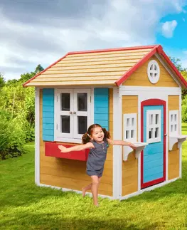 Dětské dřevěné domky Dětský zahradní domeček NOAH