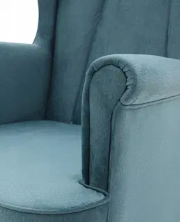 Židle Skandinávské křeslo v šedé barvě