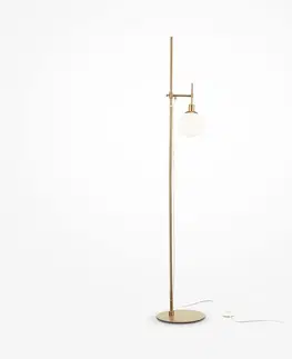 Stojací lampy ve skandinávském stylu MAYTONI stojací lampa Erich MOD221-FL-01-G