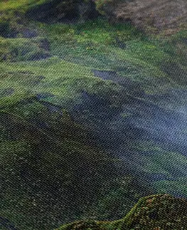 Obrazy vodopád Obraz ikonický vodopád na Islandu