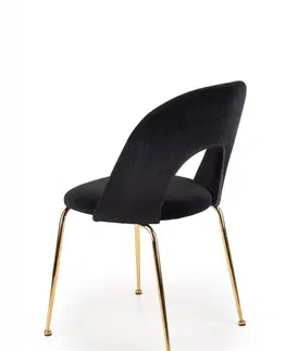 Židle Jídelní židle K385 Halmar Černá