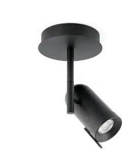 Moderní bodová svítidla FARO ORLEANS stropní svítidlo, černá, 1L