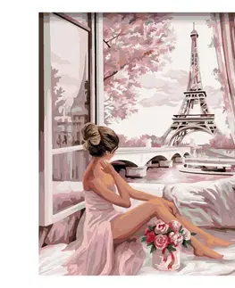 Hračky ZUTY - Diamantové malování (s rámem) - Výhled na Eiffelovku