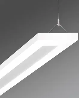 Závěsná světla Regiolux LED závěsné světlo Stail microprisma 32W bílá