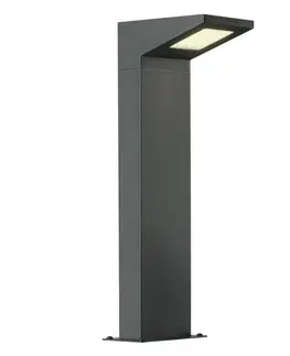 Stojací svítidla SLV BIG WHITE IPERI 50, venkovní stojací lampa, LED, 4000K, IP44, antracit, 48 LED, D/Š/V 17,4/12,7/50,2 cm 231305