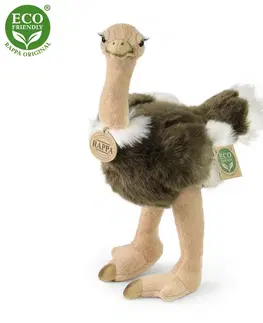 Hračky RAPPA - Plyšový pštros emu 32 cm ECO-FRIENDLY