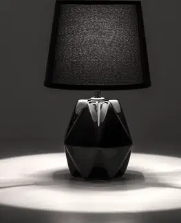 Svítidla Konsimo Stolní lampa FABO II černá