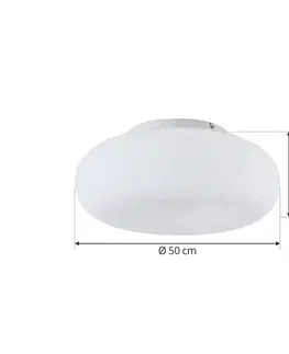 Inteligentní stropní svítidla Lucande Lucande Smart LED stropní svítidlo Bolti, bílé, RGBW, CCT, Tuya