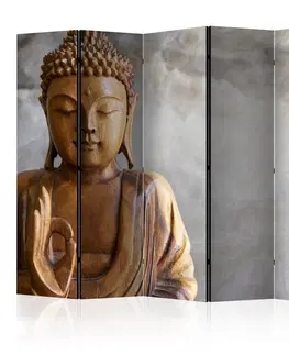 Paravány Paraván Buddha Dekorhome 225x172 cm (5-dílný)