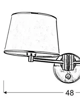 LED osvětlení Nástěnná lampa IBIS Candellux 2