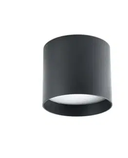 LED stropní svítidla FARO NATSU stropní kulaté svítidlo, černá