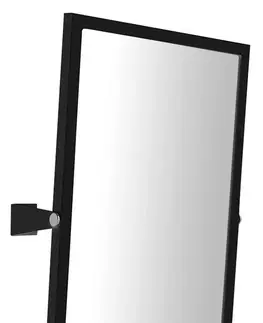 Koupelnová zrcadla SAPHO HANDICAP zrcadlo výklopné 40x60cm, černá XH007B