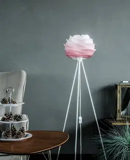 Stojací lampy UMAGE UMAGE Carmina Mini stojací lampa růžová/bílá