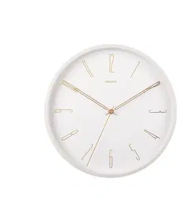 Hodiny Karlsson 5898WH designové nástěnné hodiny