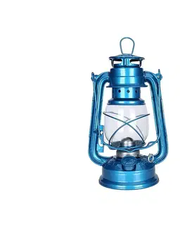 Zahradní lampy Brilagi Brilagi - Petrolejová lampa LANTERN 24,5 cm tyrkysová 