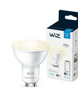 LED žárovky LED Žárovka WiZ Dimmable 8718699786250 GU10 PAR16 4,9-50W 345lm 2700K, stmívatelná