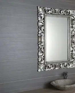 Koupelnová zrcadla SAPHO SCULE zrcadlo ve vyřezávaném rámu 70x100cm, stříbrná IN156