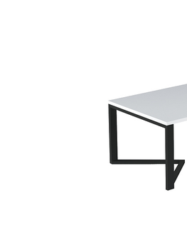 Konferenční stolky Konferenční stolek LAZARO, bílý mat