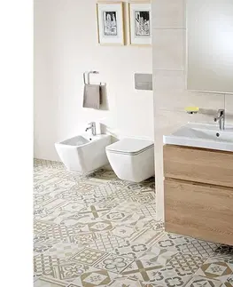 WC sedátka GEBERIT Duofix bez tlačítka + WC JIKA PURE + SEDÁTKO DURAPLAST 111.300.00.5 PU1