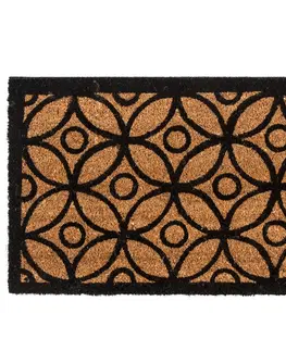 Koberce a koberečky Home Elements Kokosová rohožka Kruhy, 40 x 60 cm