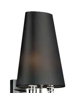 Designová nástěnná svítidla Nástěnné svítidlo AZzardo Diablo wall black AZ1343 E14 2x11W IP20 24cm černé