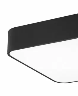 Moderní stropní svítidla Nova Luce Moderní přisazené stropní svítidlo Ragu - 4 x 10 W, 460 x 460 mm, černá NV 866607
