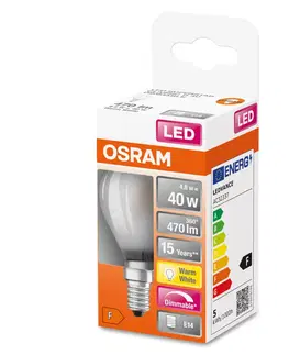 Stmívatelné LED žárovky OSRAM OSRAM LED žárovka E14 ,8W matná 2.700K stmívatelná