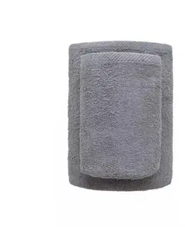 Ručníky Faro Bavlněný froté ručník OCELOT 70x140 cm tmavě šedý
