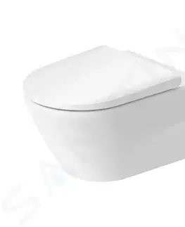 Záchody DURAVIT D-Neo Závěsné WC, Rimless, bílá 2577090000