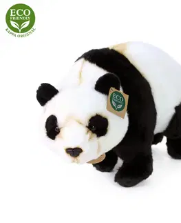 Hračky RAPPA - Plyšová panda 36 cm ECO-FRIENDLY