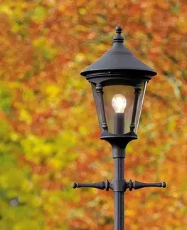 Pouliční osvětlení Konstsmide Sloupkové svítidlo Virgo, 1 světlo, matná černá